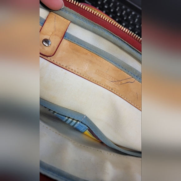 Dooney & Bourke Multicolor Patchwork Tote Preloved - Picture 16 of 16